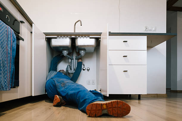 Professional Leak Detection technician working in Ellsworth, WI